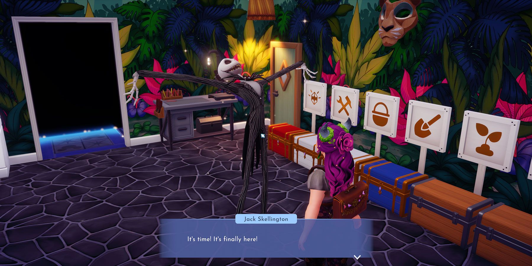 Jack Skellington's Dreamlight Day quest in Disney Dreamlight Valley