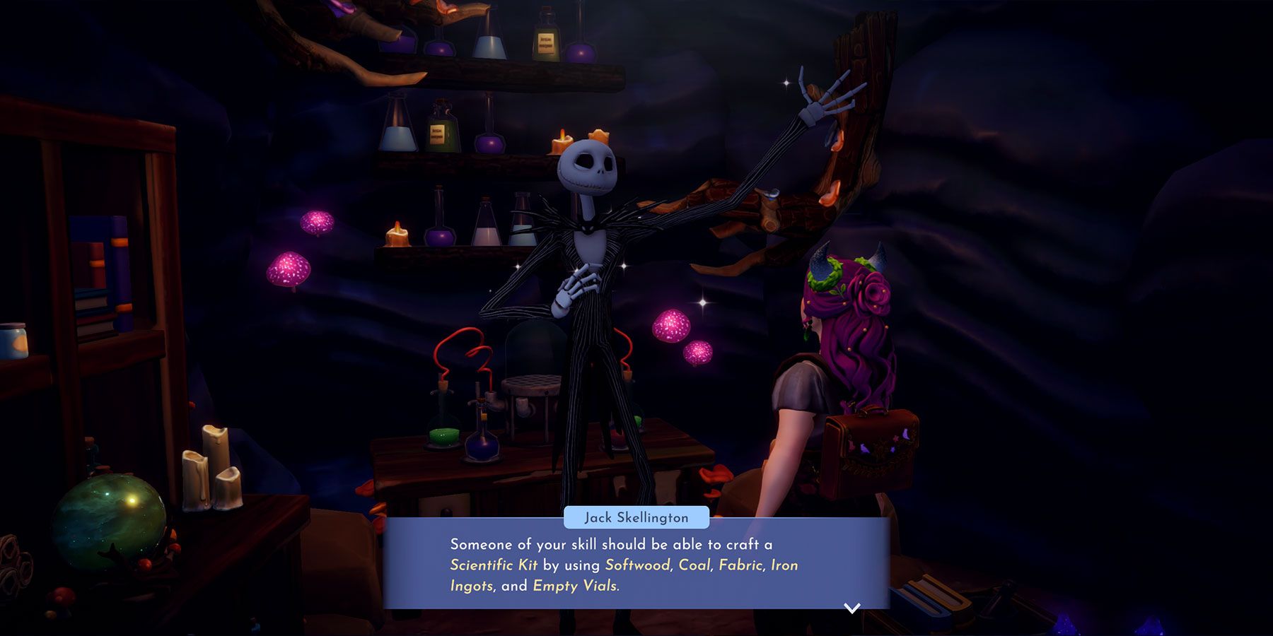 Jack Skellington Friendship Quest The Scientific Method in Disney Dreamlight Valley