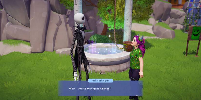 Jack Skellington's Dreamlight Day quest in Disney Dreamlight Valley