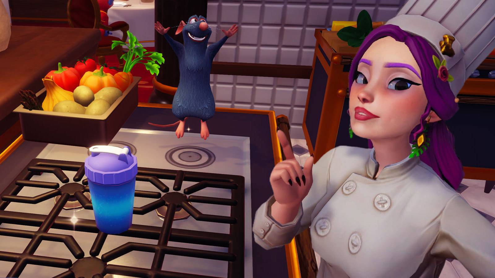 Stellar Milkshake dessert in Disney Dreamlight Valley