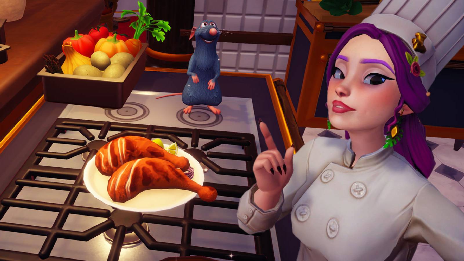 Tandoori Chicken prepared meal in Disney Dreamlight Valley