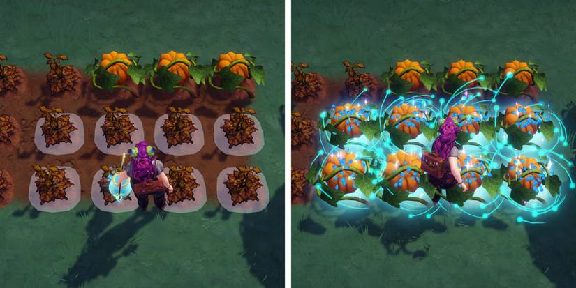 Using a Miraculous Growth Elixir in Disney Dreamlight Valley