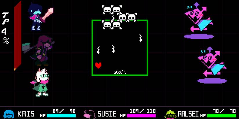 Deltarune Toby Fox Itchio Games Screenshot Combat
