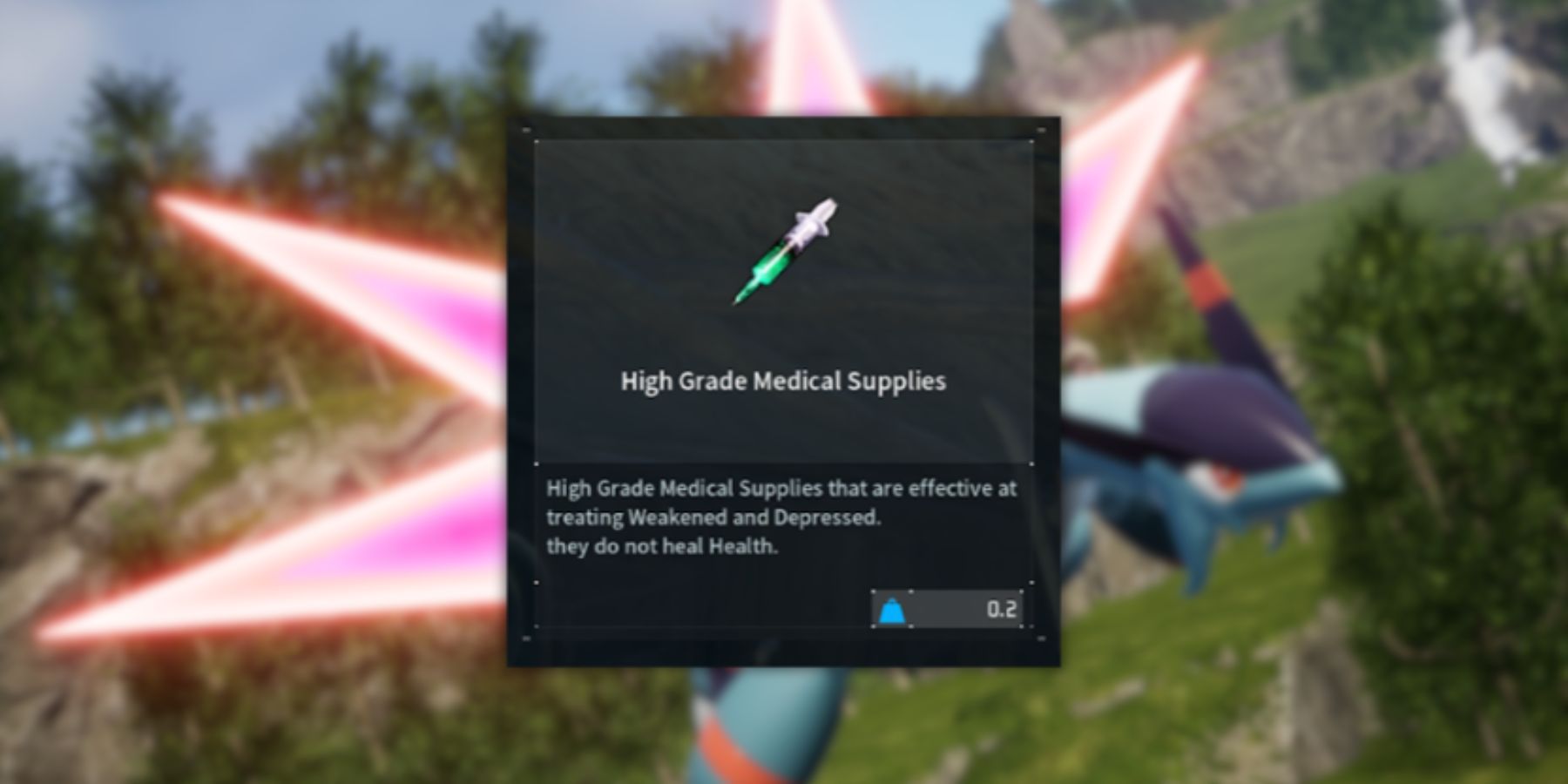 High Grade Medical Supplies in Palworld