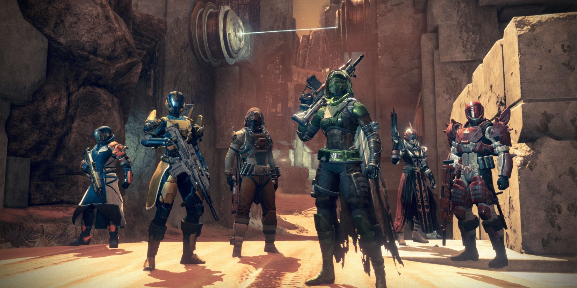 Screenshot of Destiny featuring characters