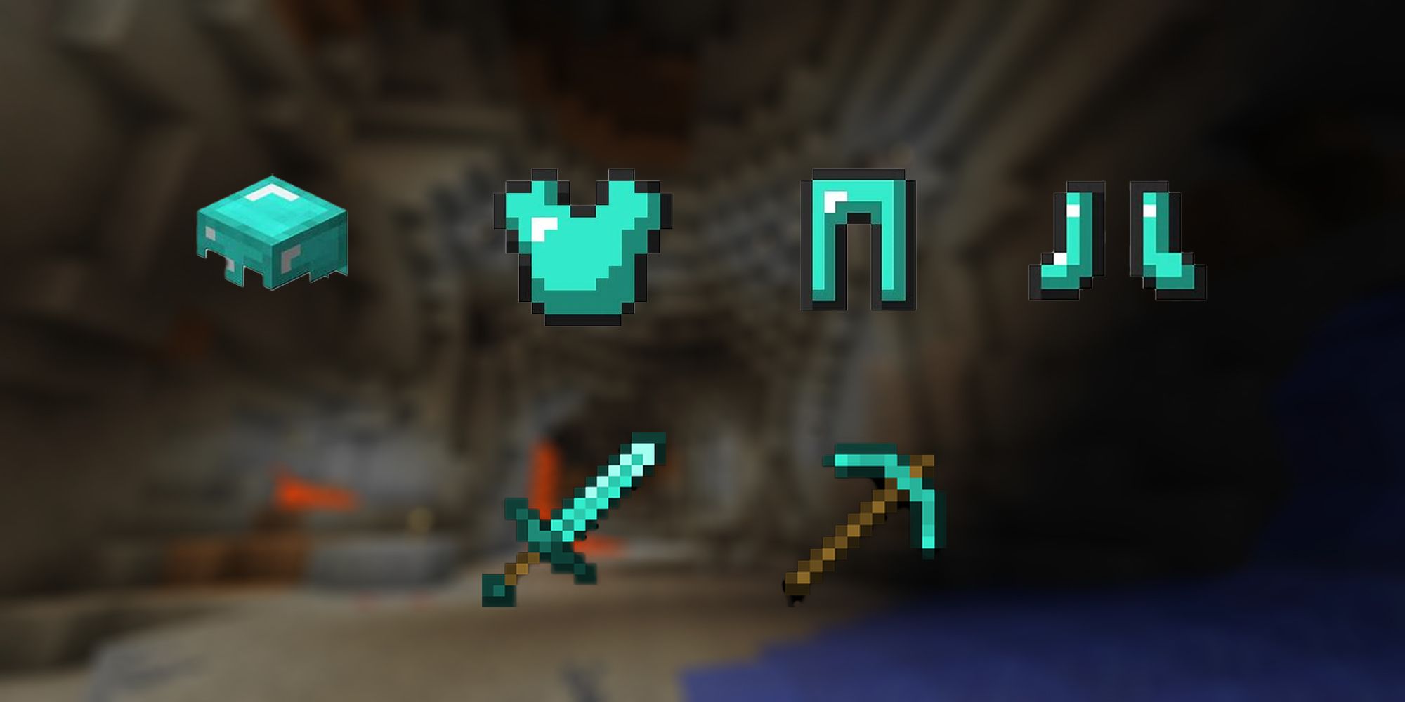 Minecraft Uses of Diamond - Gear