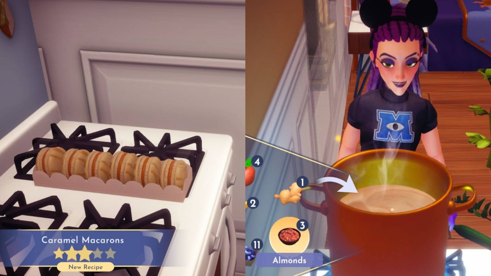 disney dreamlight valleyhow to make caramel macarons