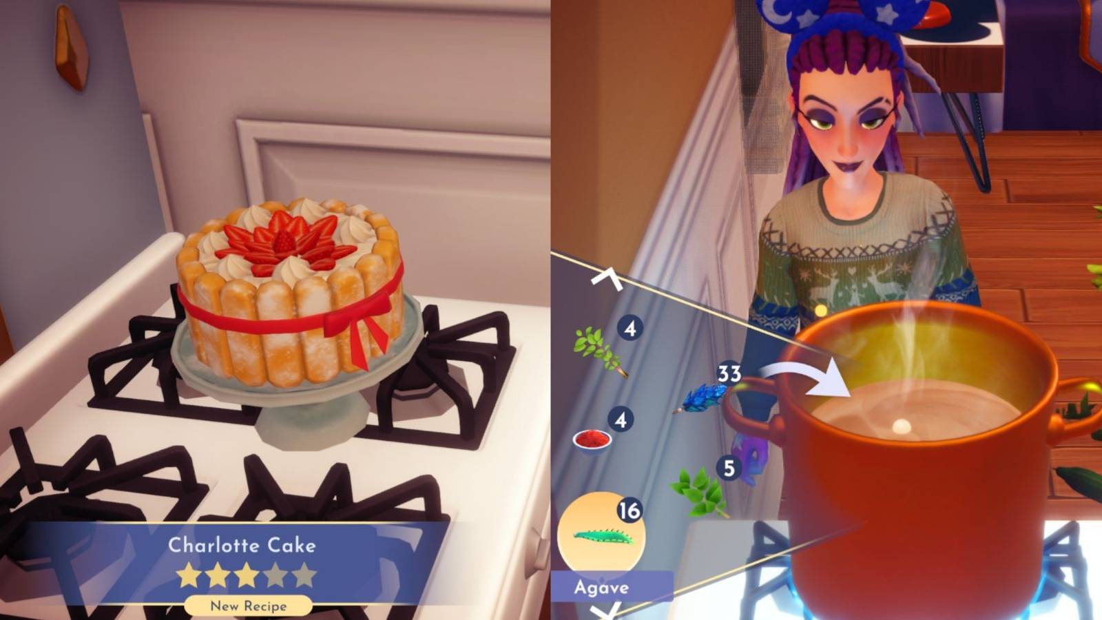 Disney Dreamlight Valley Charlotte Cake