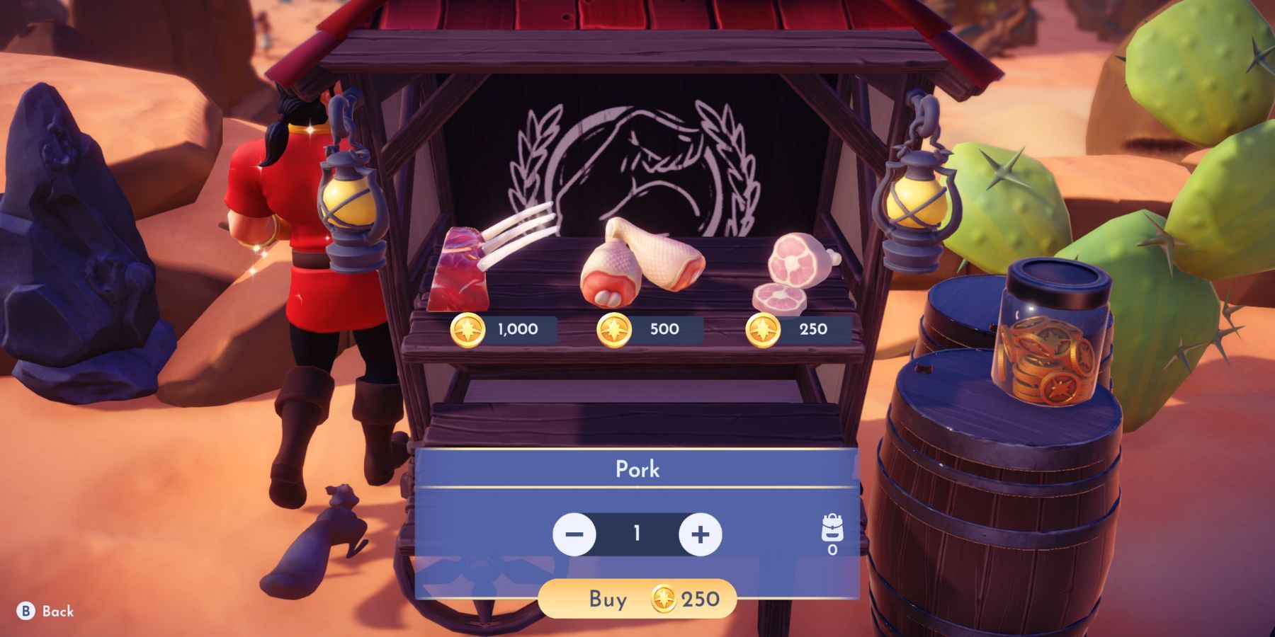 Disney Dreamlight Valley how to get pork