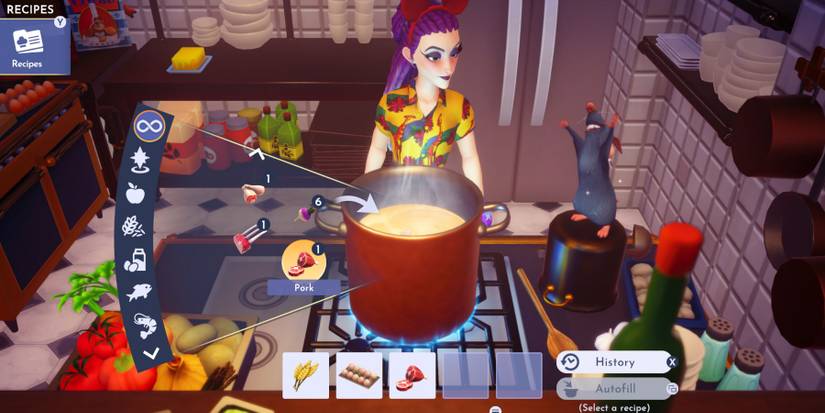 Disney Dreamlight Valley ramen ingredients