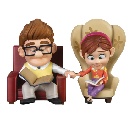Disney Up Carl and Ellie MEA-032 Mini-Figure 2-Pack