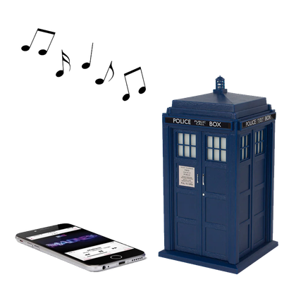 Doctor Who Gadgets Bluetooth TARDIS Speaker