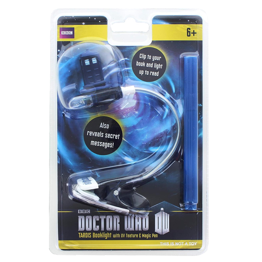 Doctor Who Gadgets Book Light with UV Pen