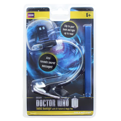 Doctor Who Gadgets Book Light with UV Pen