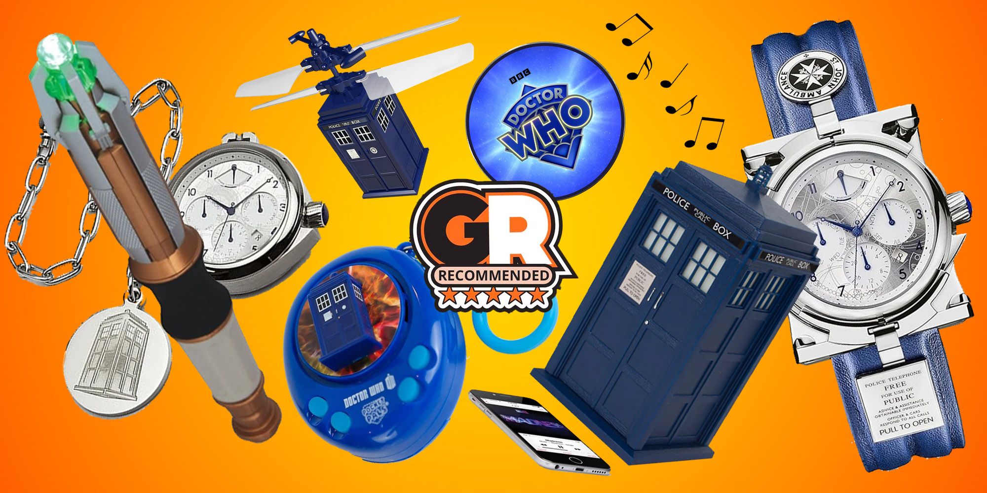 Doctor Who - Sonic Screwdriver keychain - Torch - Goodies - TV