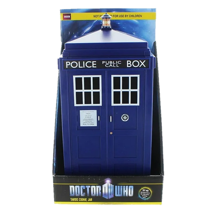 Doctor Who Gadgets Tardis Cookie Jar with Lights & Sounds