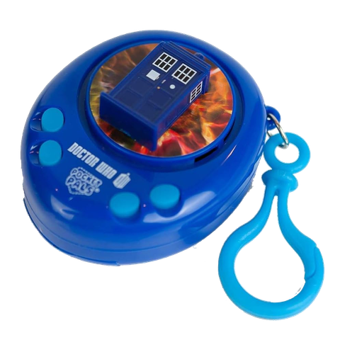 Doctor Who Gadgets Tardis Pocket Pal Talking Clip-On Key Chain