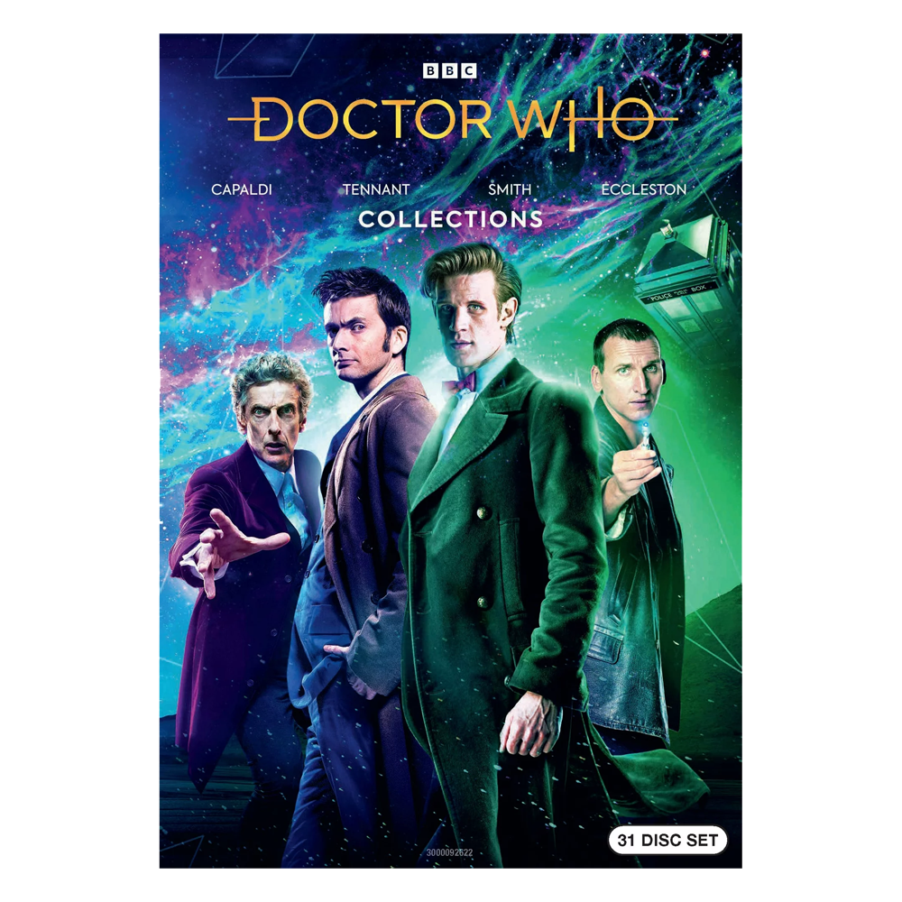 Doctor Who Merch 2024 Walmart Exclusive Doctor Who Collections Set DVD