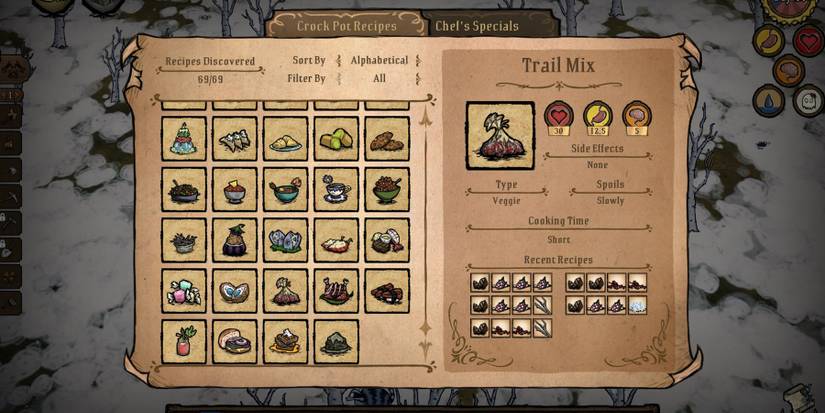 dont starve together crock pot food recipe trail mix