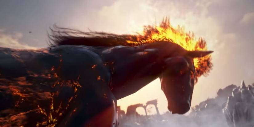 Doom activating its fiery mane