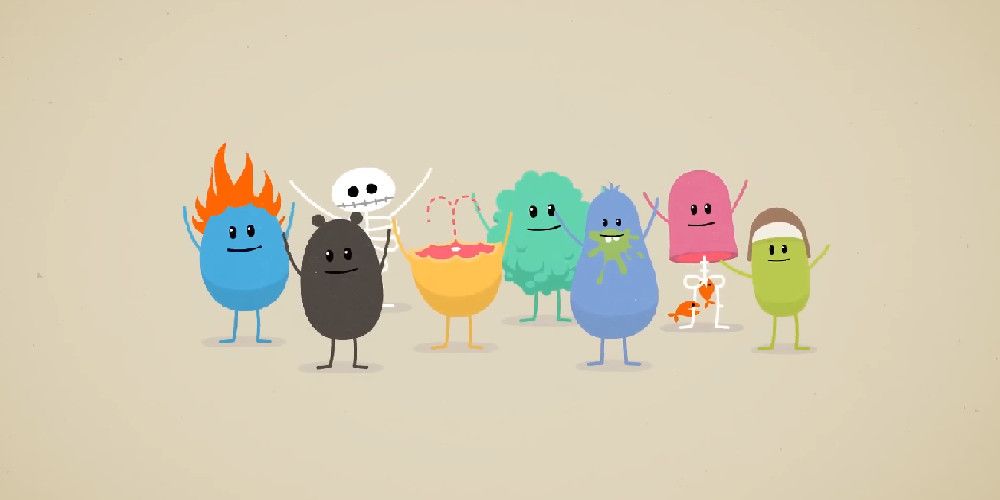 The beans from dumb ways to die, all injured in various fashions. Image source: Dumb Ways To Die YouTube