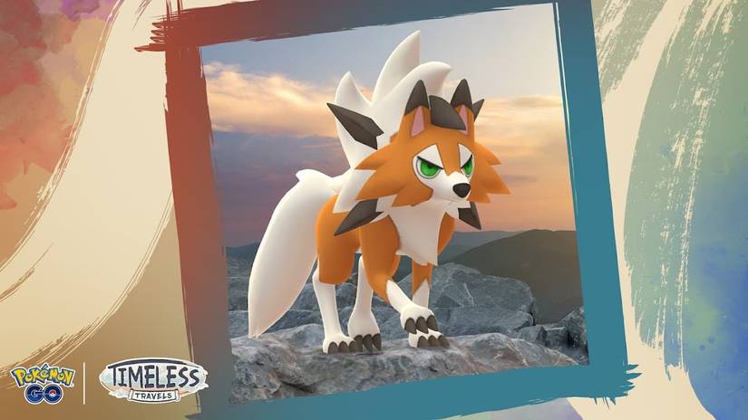 dusk form lycanroc pokemon go lustrous odyssey timeless travels