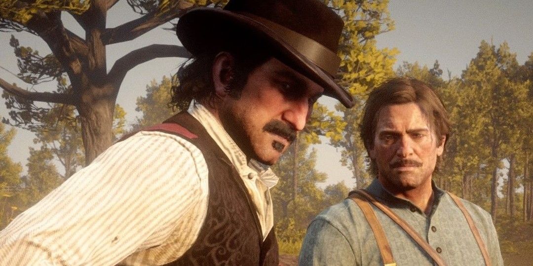 Dutch and Arthur in Red Dead Redemption 2