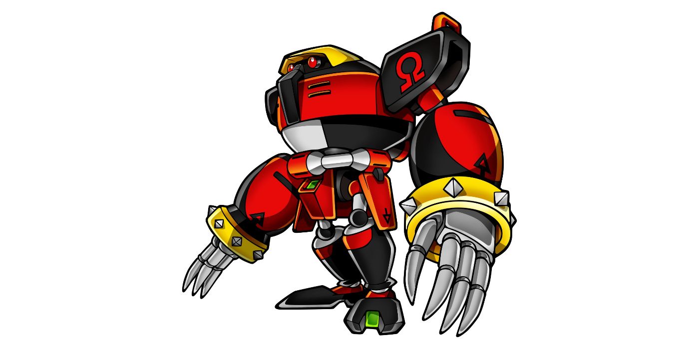 Promotional art of E-123 Omega from the Sonic Franchise
