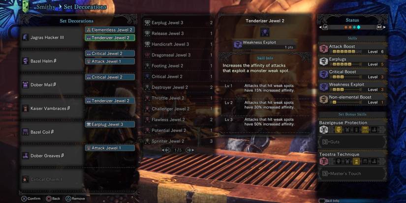 A Greatsword loadout with Earplugs