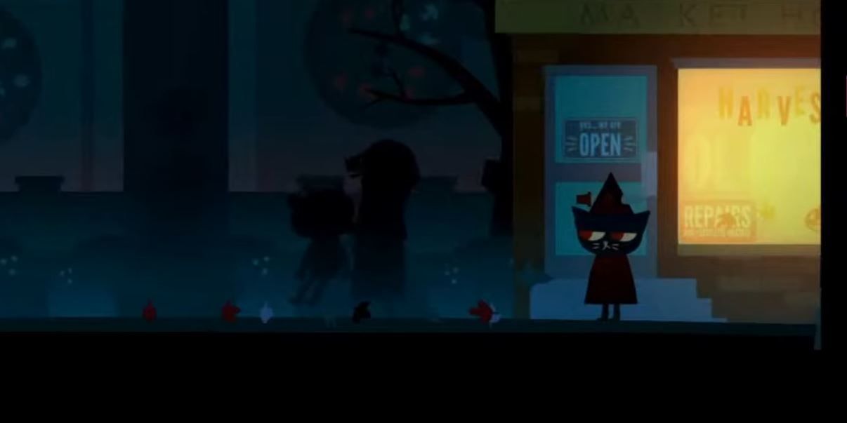 Eide Attacks In The Shadows In Night In The Woods