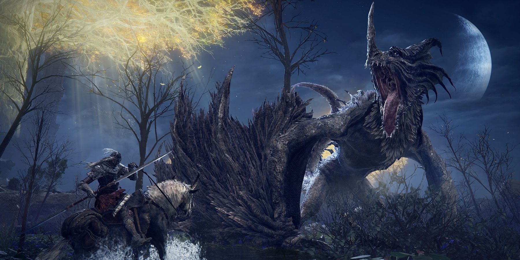 elden ring dragon fight ruined by unlikely source