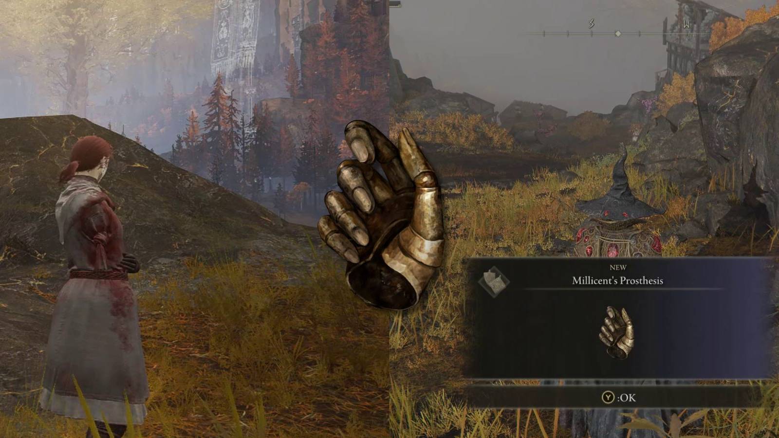 Elden Ring - Millicent's Prosthesis Talisman Guide