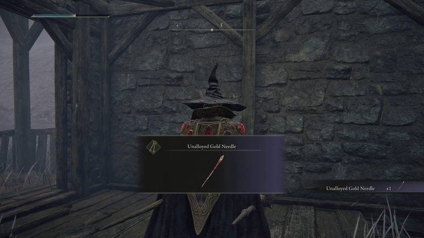 Elden Ring - Repaired Unalloyed Gold Needle