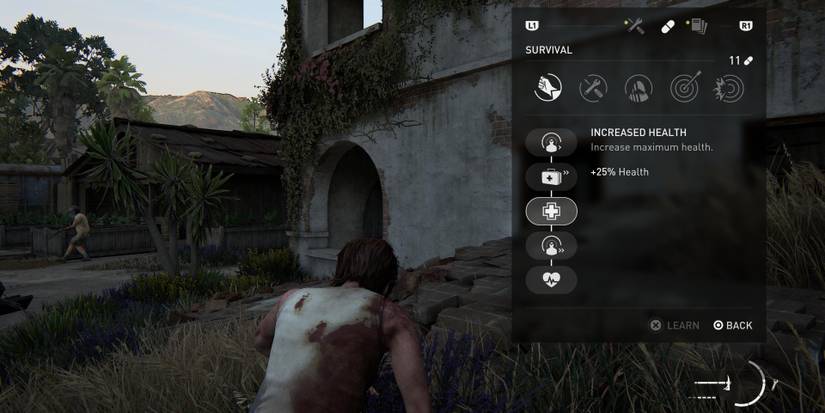 ellie increase health skill