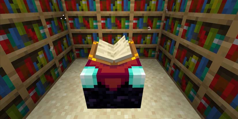 Minecraft Uses of Diamond - Enchanting Table