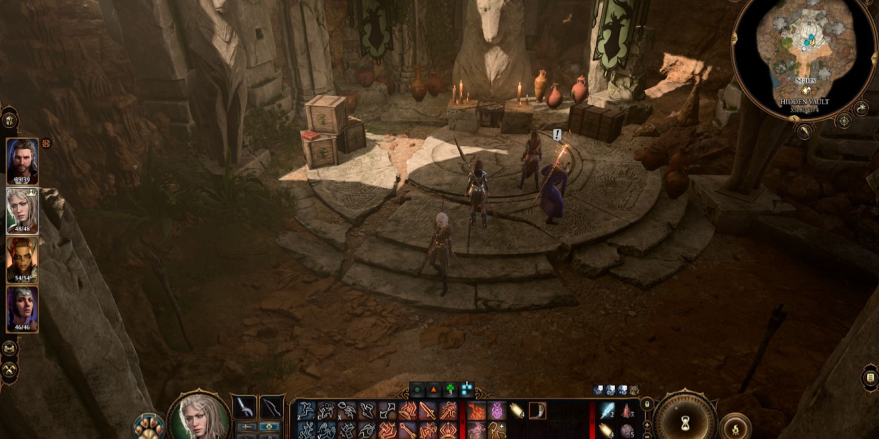 The vault in Baldur's Gate 3