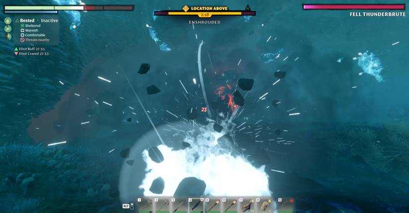 Enshrouded Fell Thunderbrute Attack