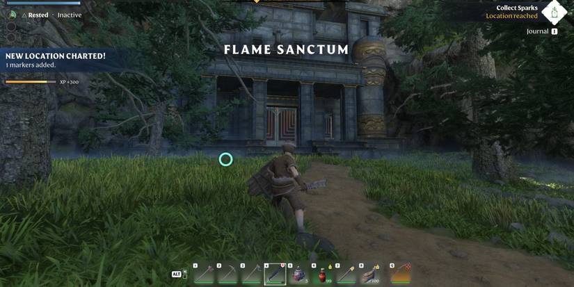 enshrouded flame shrine