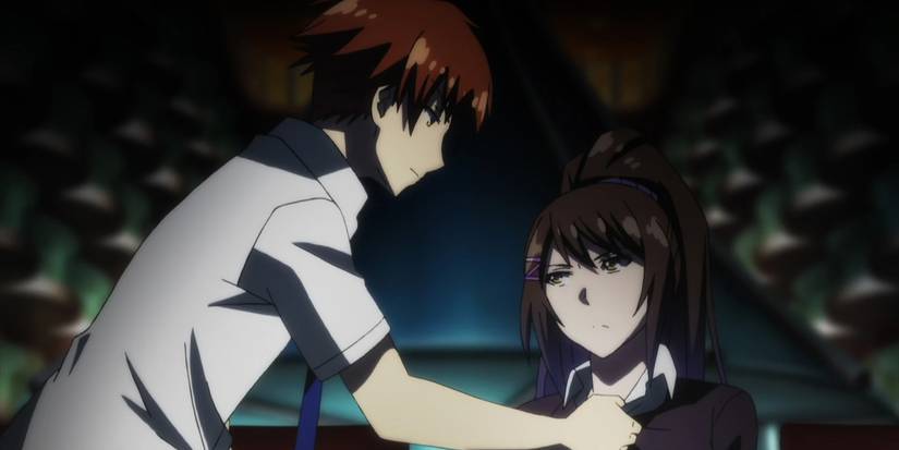 Sae Chabashira and Ayanokoji Classroom of the Elite