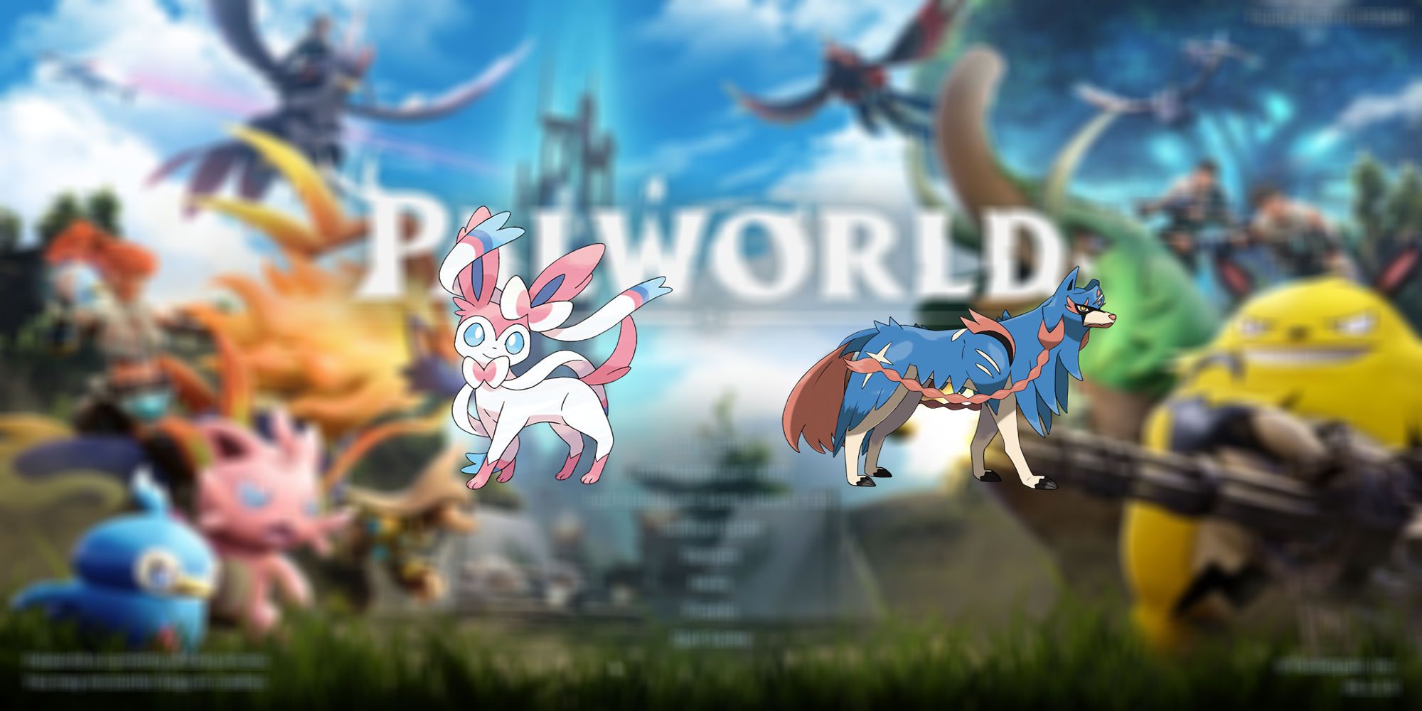 Fairy types Sylveon and Zacian could fit in Palworld