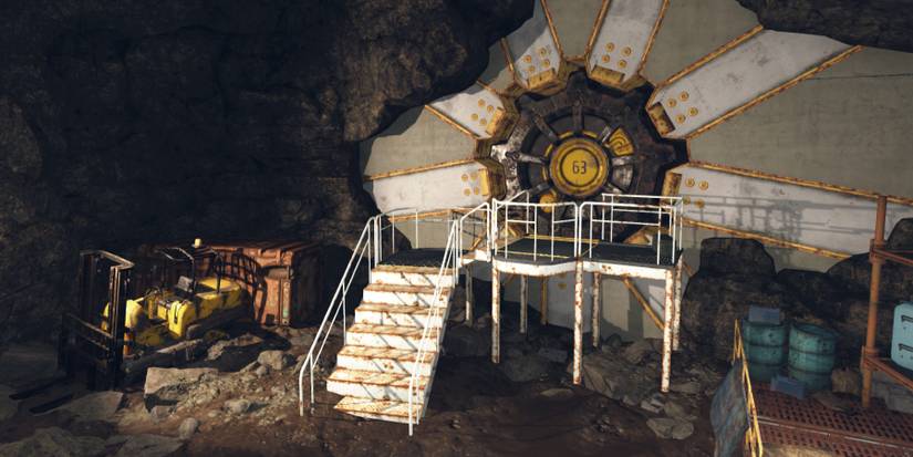 Fallout 76 Vault 63 Location Vault Door Entrance Cut Content