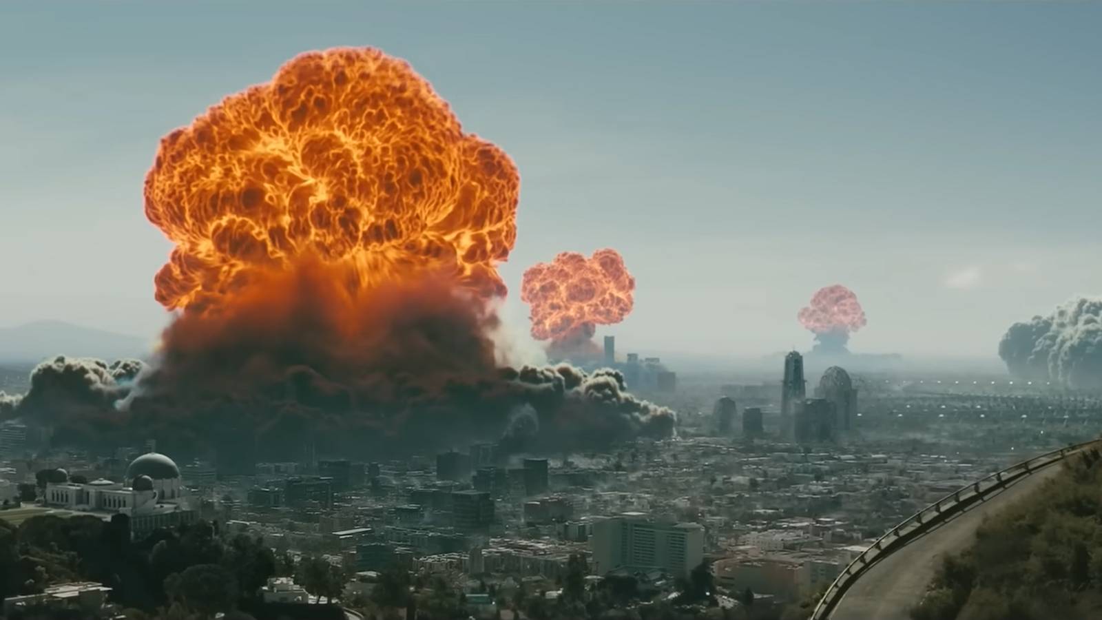 Fallout LA nukes