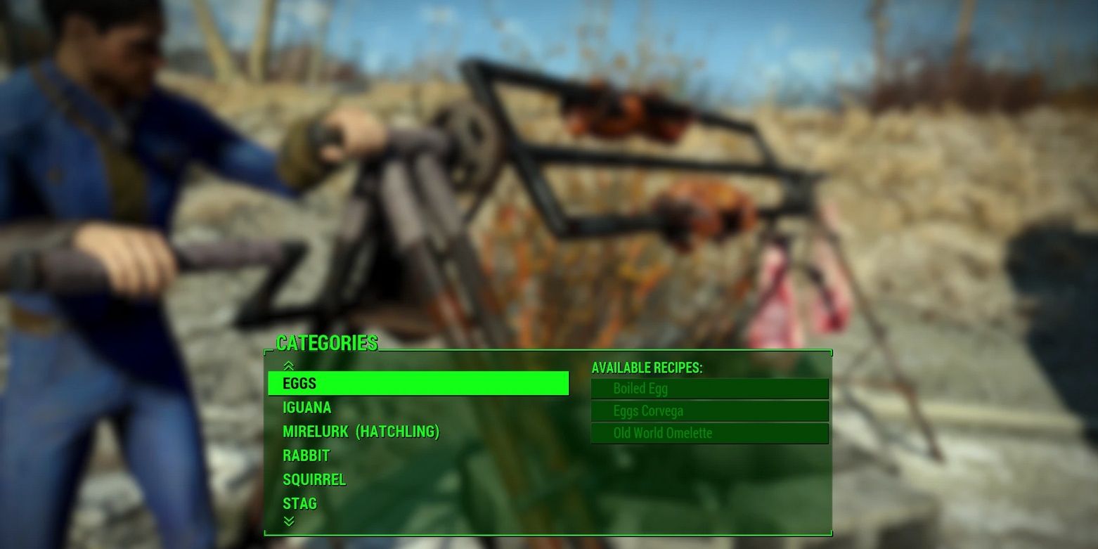 Feast and Famine mod for Fallout 4