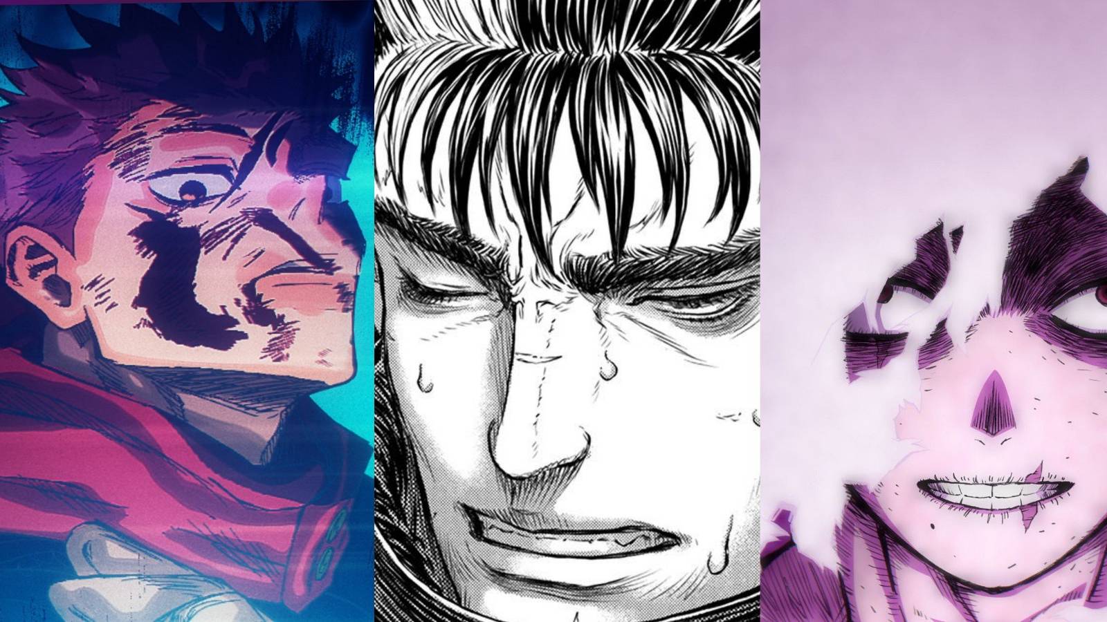 featured manga ending in 2024 jujutsu kaisen berserk my hero academia