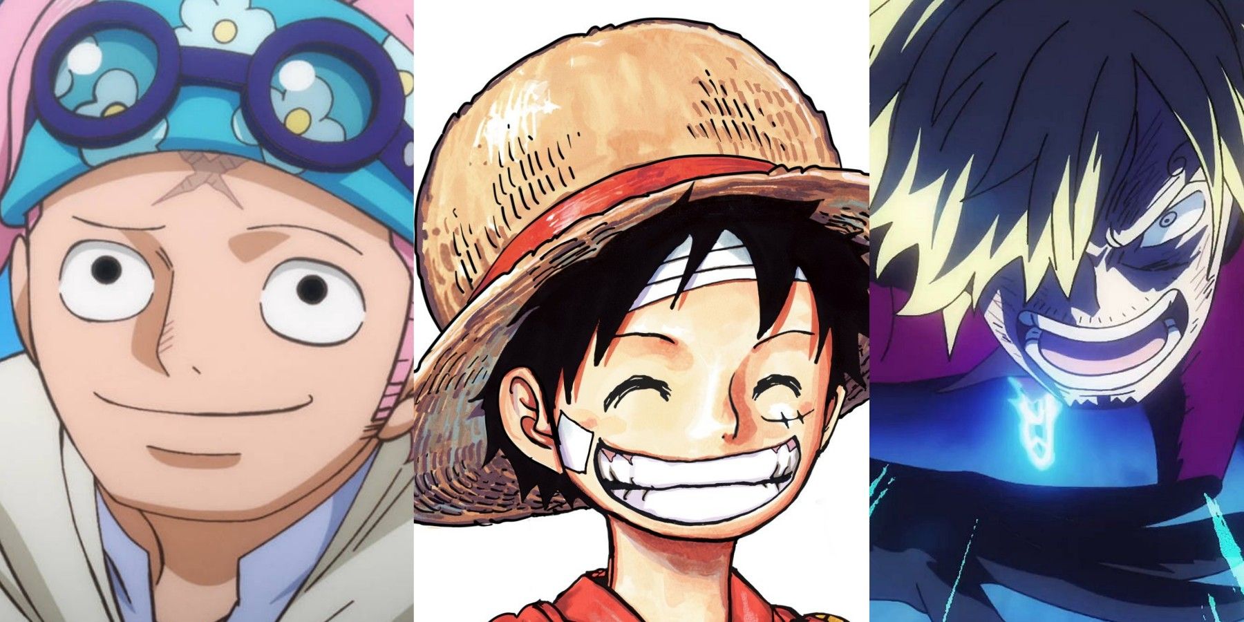 featured one piece kindest characters luffy sanji koby
