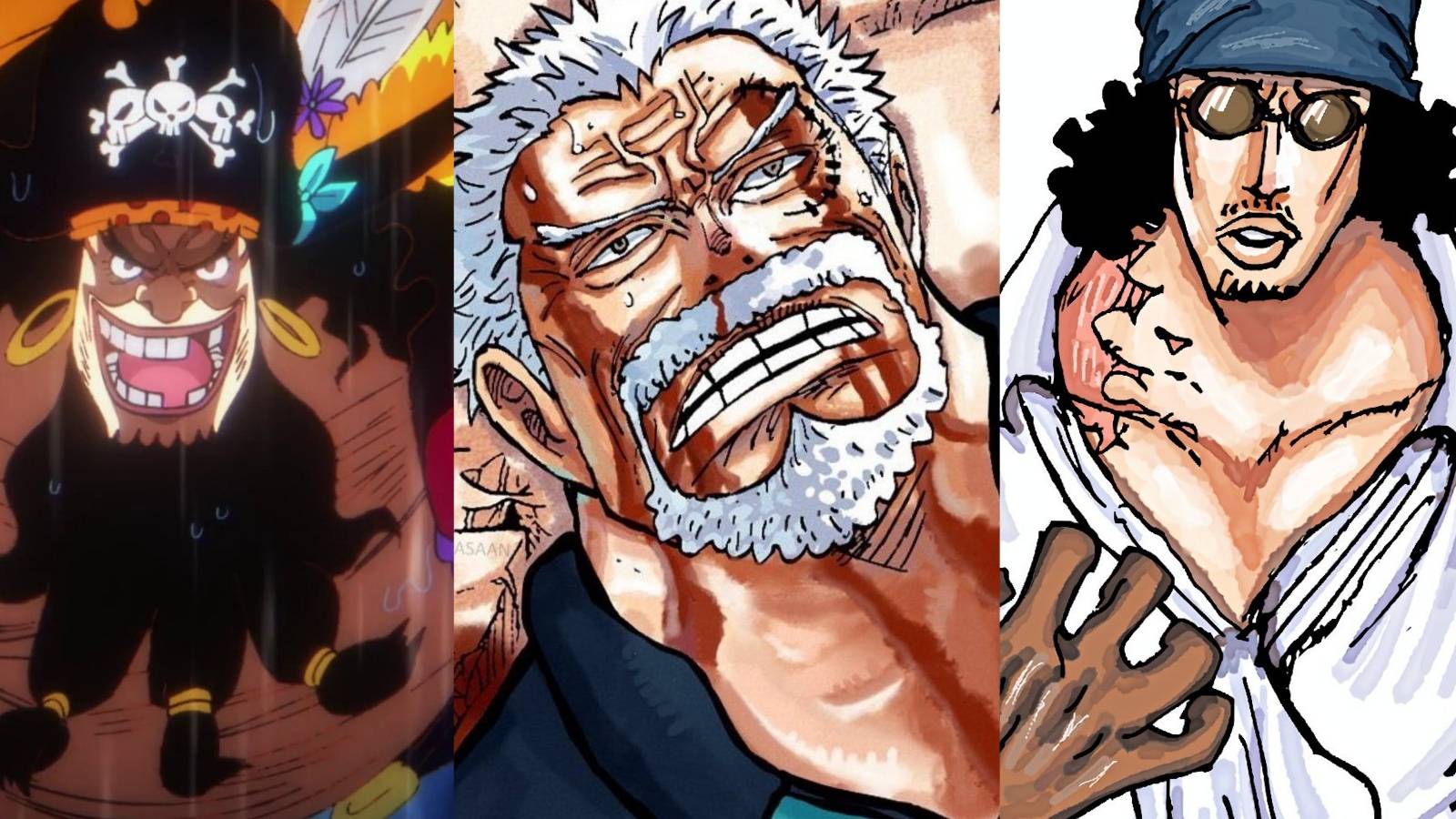 featured one piece what will happen to garp kuzan blackbeard
