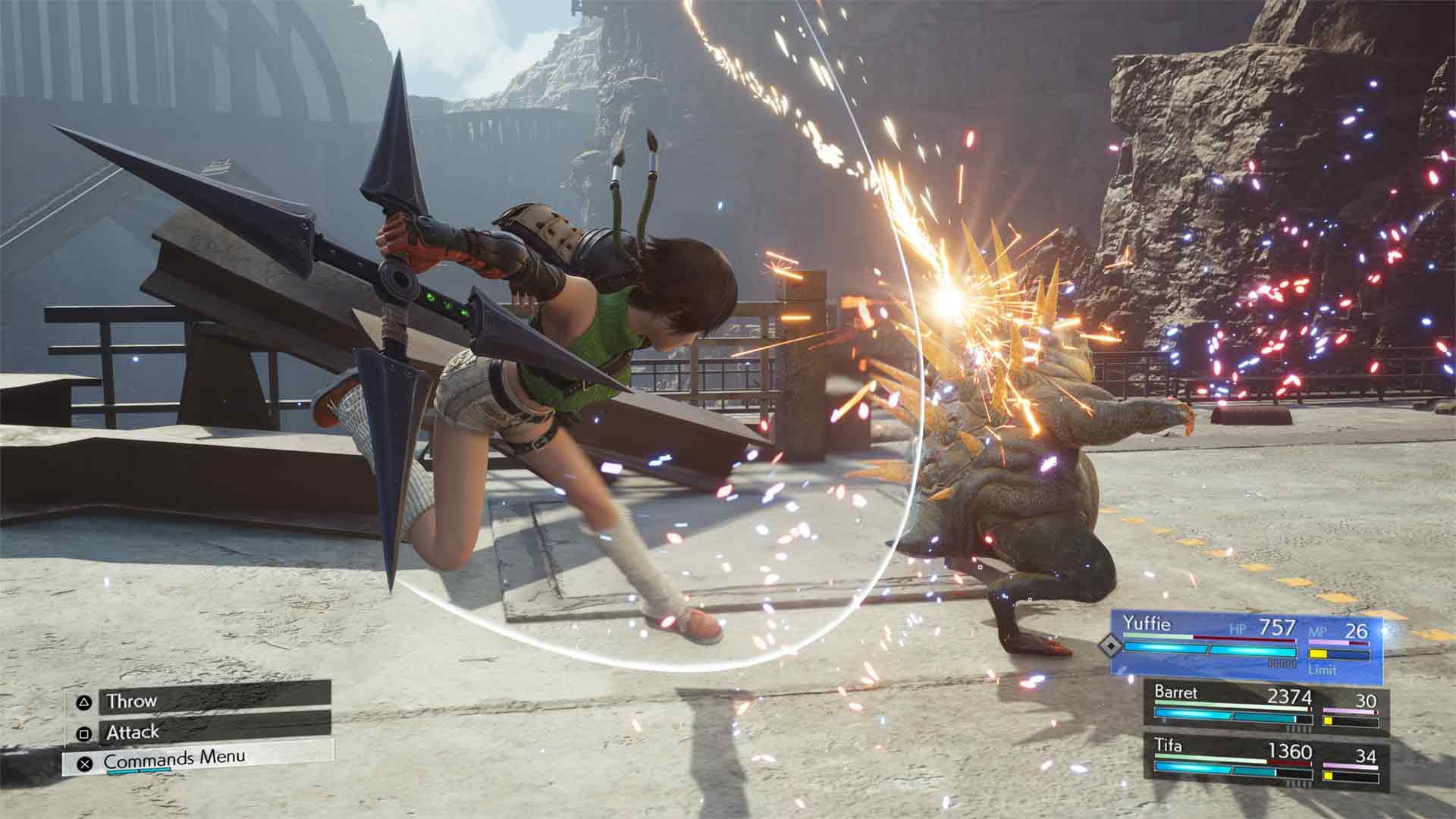 Final Fantasy 7 Rebirth January 15 2024 Screenshot Battle 5