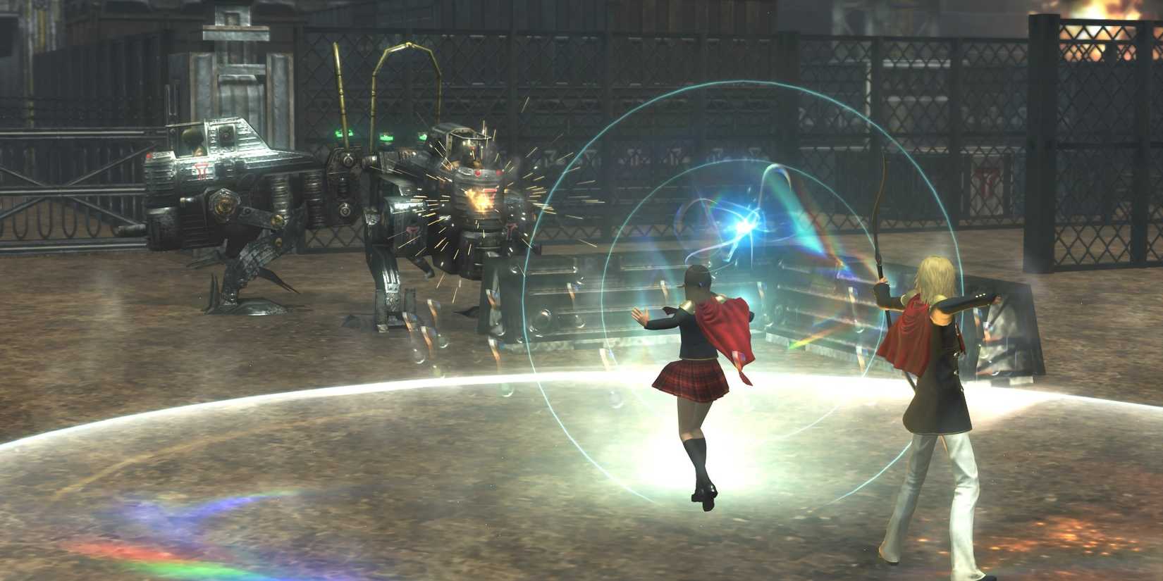 Final Fantasy Type 0 battle 
