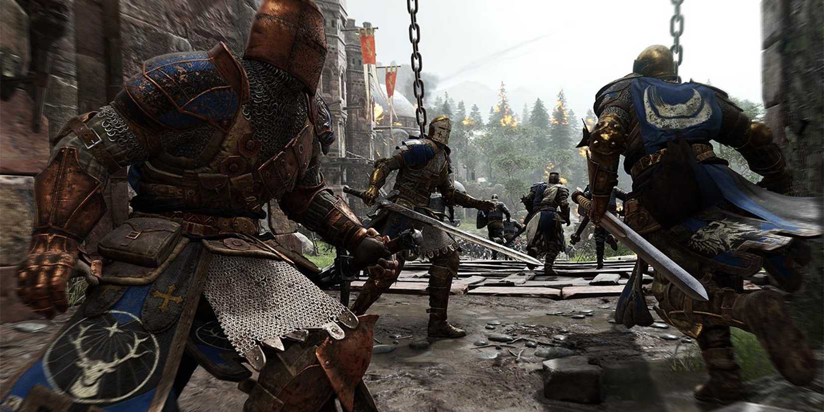 A battle in For Honor