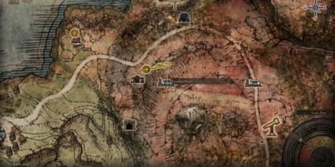 Forsaken Ruins Map in Elden Ring